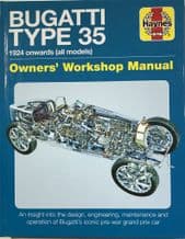 BUGATTI Type 35 Owners' Workshop Manual (Parker 2018)