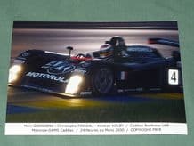 CADILLAC NORTHSTAR LMP Goosens/Kolby/Tinseau Original PR Photo Le Mans 2000