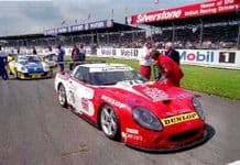 Callaway Corvette 1996 Silverstone BPR GT grid