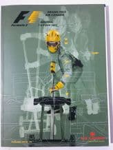 CANADIAN GP F1 2002 Montreal program