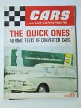 CARS AND CAR CONVERSIONS : THE QUICK ONES. 48 Road Tests Of Converted Cars (1967)