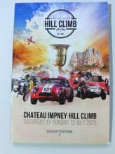 Chateau Impney Hillclimb 2015 July 11-12 programme + ticket