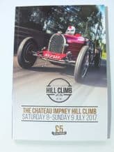 Chateau Impney Hillclimb 2017 July 9-10 programme + ticket
