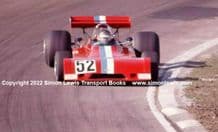 CHEVRON B24 Peter Gethin . photo Brands Hatch F5000 1974