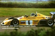 Chevron B48 F3 Derek Warwick. photo. Silverstone 6 June 1977.
