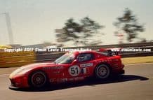 Chrysler Viper GTS-R (Wendlinger Beretta Dupuy) photo. Le Mans 24 hours 2000 The Esses