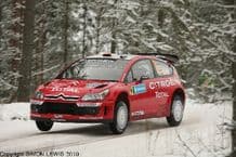 Citroen C4 WRC Daniel Sordo. Swedish Rally 2007