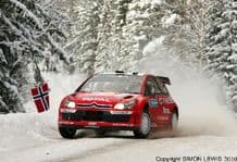 Citroen C4 WRC Sebastian Leob. Swedish Rally 2007 (a)