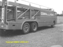 COBRA team transporter at AC works 1965. Amateur photo (a)