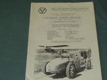 COLERNE Speed Trials 1991 June 1st VSCC