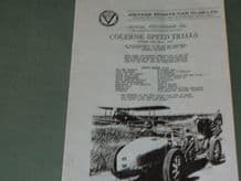 COLERNE Speed Trials 1992 April 21st VSCC