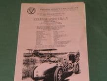 COLERNE Speed Trials 1997 April 19th VSCC