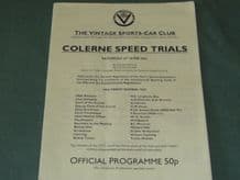 COLERNE Speed Trials 2002 Aug 17 VSCC