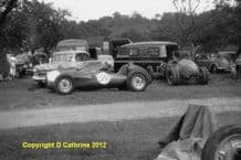 Cooper Bristol J T Stewart Prescott paddock 10 June 57