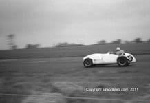 Cooper Bristol. Alex McMillan Silverstone 1954