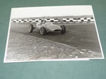 COOPER CLIMAX F2 Period 8x6" photo, Brands Hatch 1957? by WOODS & PORTER (B)
