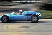Cooper T45 Climax F2 Maurice Trintignant Aintree 200 1960. 10x7" photo
