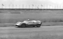 Cooper T49 Monaco Ecurie Ecosse. Jimmy Blumer Aintree 1962