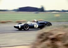 Cooper T53 Climax Stirling Moss Silverstone 1961