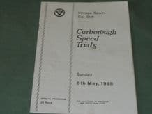 CURBOROUGH VSCC 1988 May 8th programme