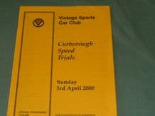 CURBOROUGH VSCC 2000 April 3rd programme