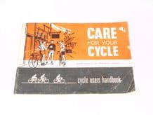 Cycle Users Handbook (Raleigh c.1962)