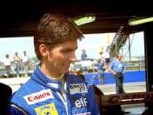Damon Hill  Silverstone Pits 1993