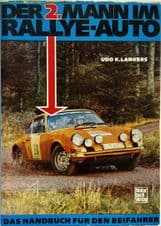 DER 2.MANN IN RALLYE-AUTO Das Handbuch Fir Den Beifahrer (Lankers 1972 GERMAN text) (1)