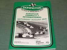 DONINGTON PARK 1978 August 26 European F3  programme