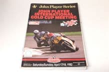 Donington Park 1982 April 17-18 Motorcycle Races programme