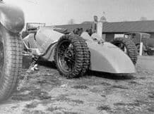 Dorcas II JAP/BSA special at Brooklands c.1933.  Photo