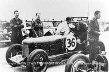 DUESENBERG Indianapolis Car.Photo. Seaman Featherstonehaugh & Duller at Brooklands 1935 500 miles