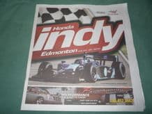 EDMONTON INDYCAR 2010 program