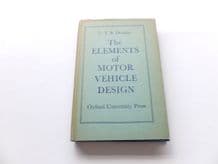 Elements of Motor Vehicle Design : The (Donkin 1951)