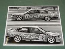 BMW M3 Hoy & Bellm 1991 BTCC period 10x8" double photo