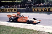 ENSIGN MN02 F1 Vern Schuppan British GP 1974 action photo