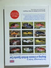 Enthusiats Guide To Buying A Classic British Sportscar : The (Hingston & Gundy 2007)