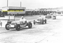 ERA R7B Cyril Paul R2B Bira and H P Hamilton Alfa 8C2300 1936 International Trophy