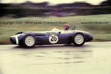 FERGUSON FF 4WD F1 CAR 1961 British GP, Fairman COLOUR