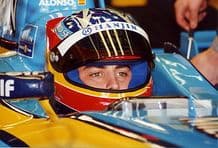 Fernando Alonso Renault RS22 F1 2002 Pit garage (c)