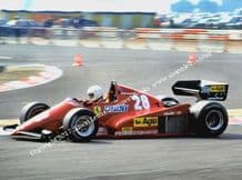FERRARI 126C3 TURBO photo. Rene Arnoux British GP 1983