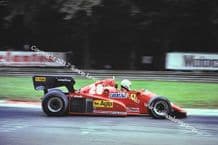FERRARI 126C3 TURBO photo. Rene Arnoux Italian GP 1983