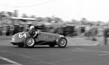 Ferrari 166 V12 Bill Dobson in David (Ecurie Ecosse) Murray's car. Castle Combe 1952