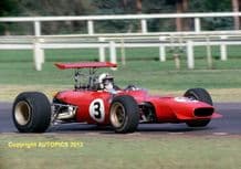 FERRARI 246 Dino,Chris Amon, Warwick Farm, 1969 Tasman Series