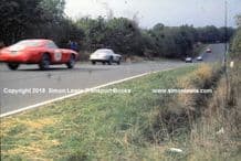 Ferrari 250 GT SWBs Abate/Davis, Mairesse/Bianchi. Montlhery 1000 1961. photo