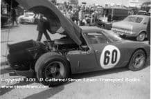Ferrari 250LM paddock - Piper, Snetterton 1967