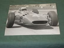 FERRARI 312 F1 1966 John Surtees British GP. Period 8.5x6.5 inch photo