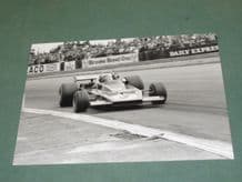 FERRARI 312B3 Jacky Ickx. 1973 British GP 7x5" photo by John Reeve (a)