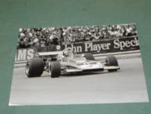 FERRARI 312B3 Jacky Ickx. 1973 British GP 7x5" photo by John Reeve (b)