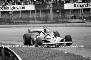Ferrari 312T2 F1 photo. Carlos Reutermann Italian GP Monza 1976